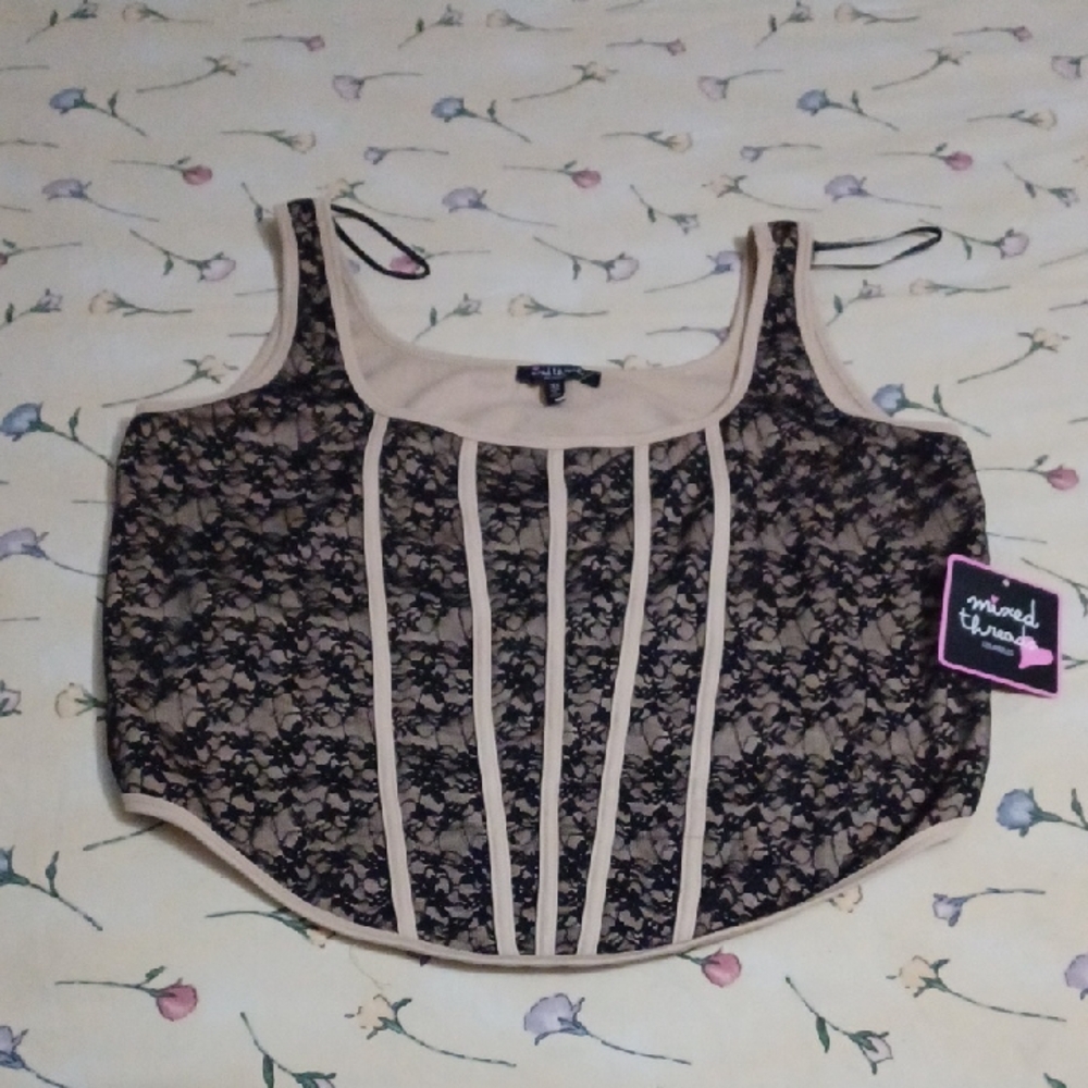 Mixed Threads Plus Size Sleeveless Shirt For Women Size 3X